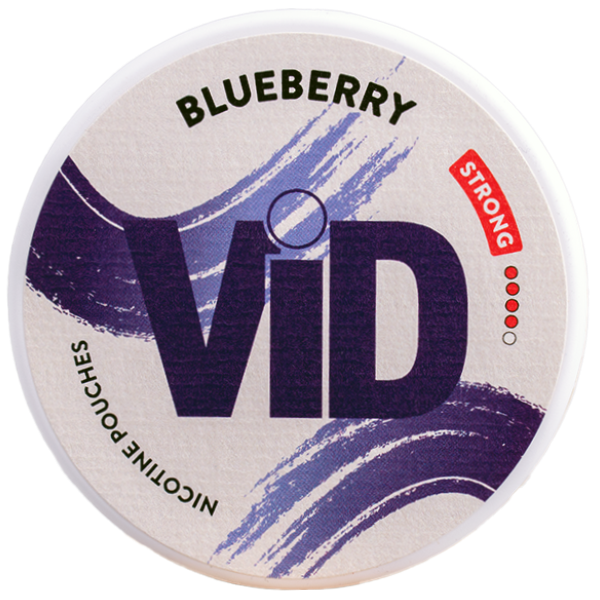 ViD VID Blueberry strong nikotinpåsar