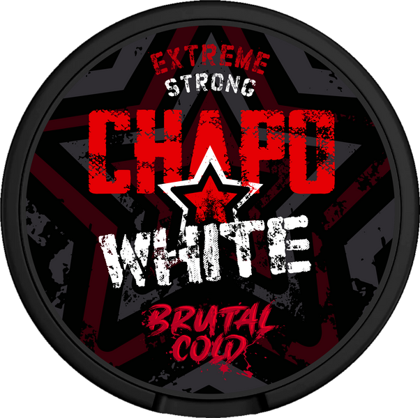 Chapo White Bolsas de nicotina Chapo White Brutal Cold Strong