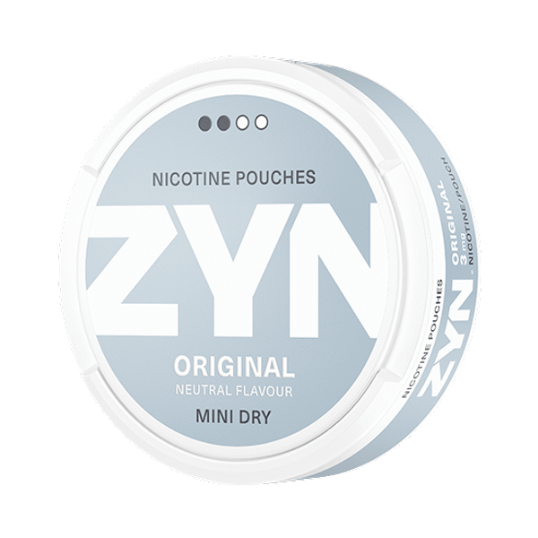 ZYN Bolsas de nicotina Zyn Mini Dry Original 3mg
