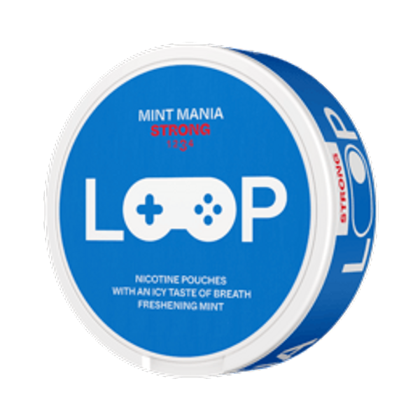 LOOP Mint Mania Strong nicotine pouches