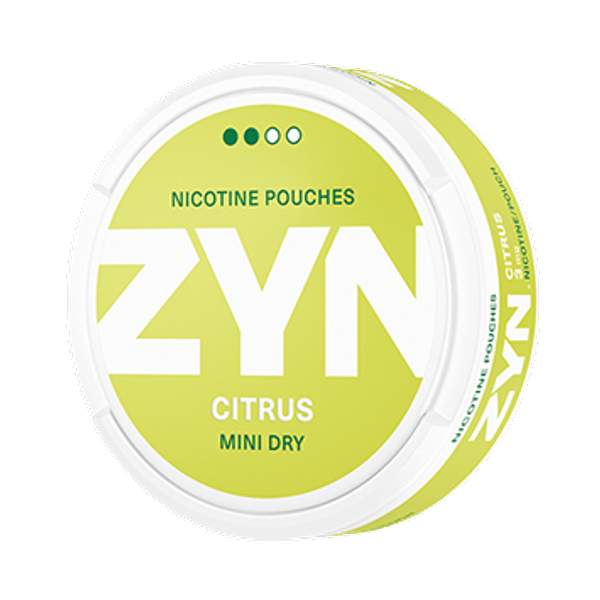 ZYN Citrus Mini Dry 3mg sachets de nicotine