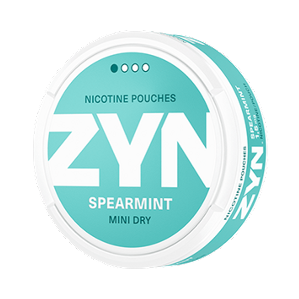 ZYN Spearmint Mini Dry nikotino maišeliai