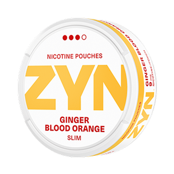 ZYN Ginger Blood Orange Strong sachets de nicotine