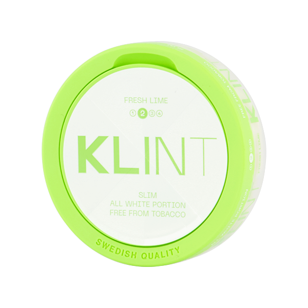 KLINT Fresh Lime nicotine pouches