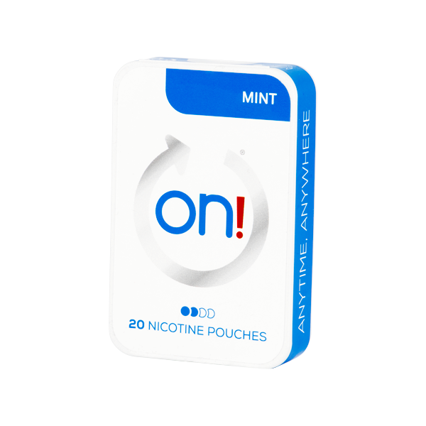 on! Mint Mini Dry 3mg nicotine pouches