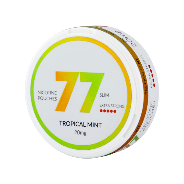 77 Tropical Mint 20mg nikotinové sáčky