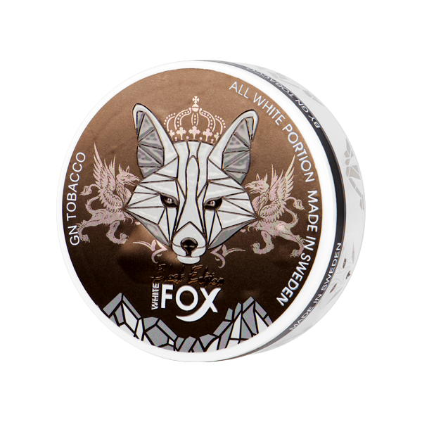 WHITE FOX Bolsas de nicotina Black Edition