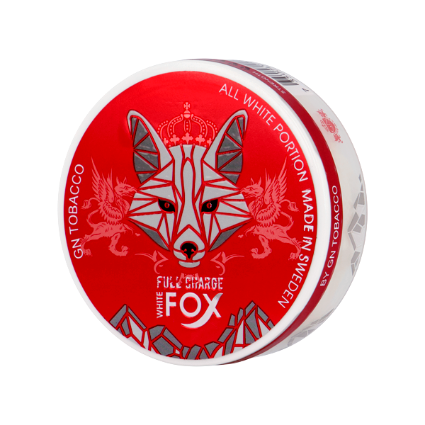 WHITE FOX Full Charge nicotine pouches